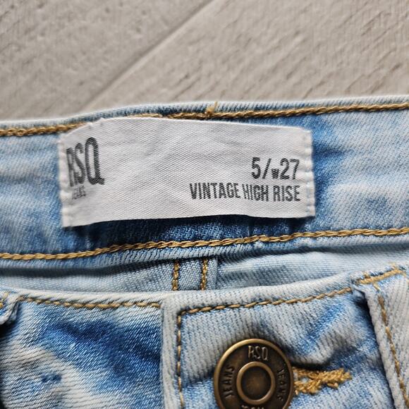 Women's RSQ vintage high rise shorts size 5/27 - Picture 3 of 5